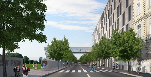 Új épületek létesülnek és nagyobb zöldterület lesz a Ludovika-projekt megvalósulását követően.