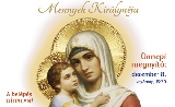 Adventi Mária-kiállítás - Mennyek Királynéja